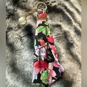 Steve Madden Floral bag charm